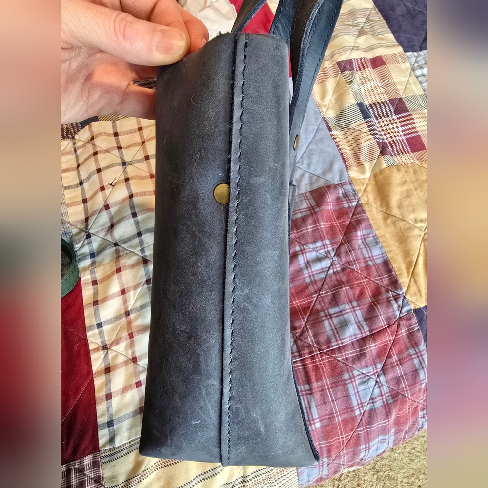 Portland Leather Deep Water Mini Crossbody - Picture 7 of 8